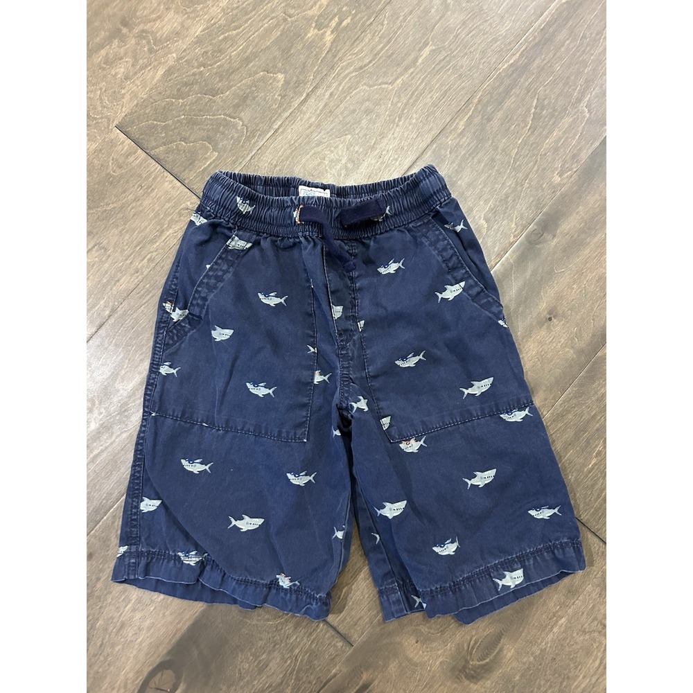 Children's Place Boys Drawstring SHARK Shorts 7
